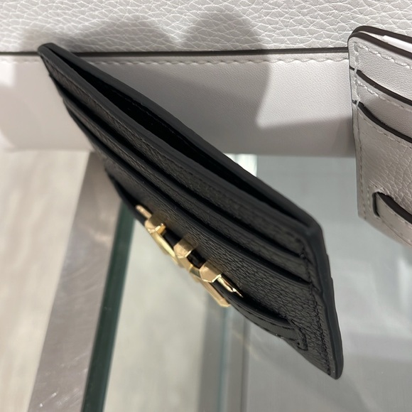 MICHAEL KORS
Reed Large Pebbled Leather Card Holder Case Wallet 
Black 
NWT - Picture 9 of 16